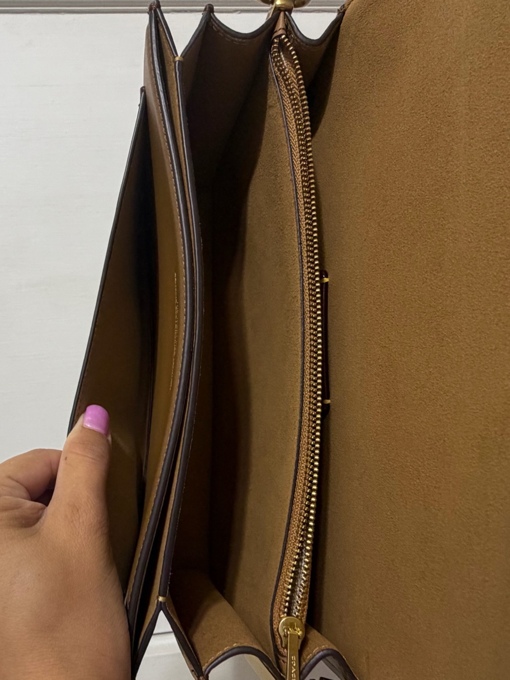 🤎SALE🤎 Coach Glovetanned Tabby 26 Honey Brown - Picture 4 of 10